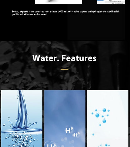 Hydrogen And Oxygen Separation Electrolysis Of Water Portable Anion Hydrogen-rich Cup