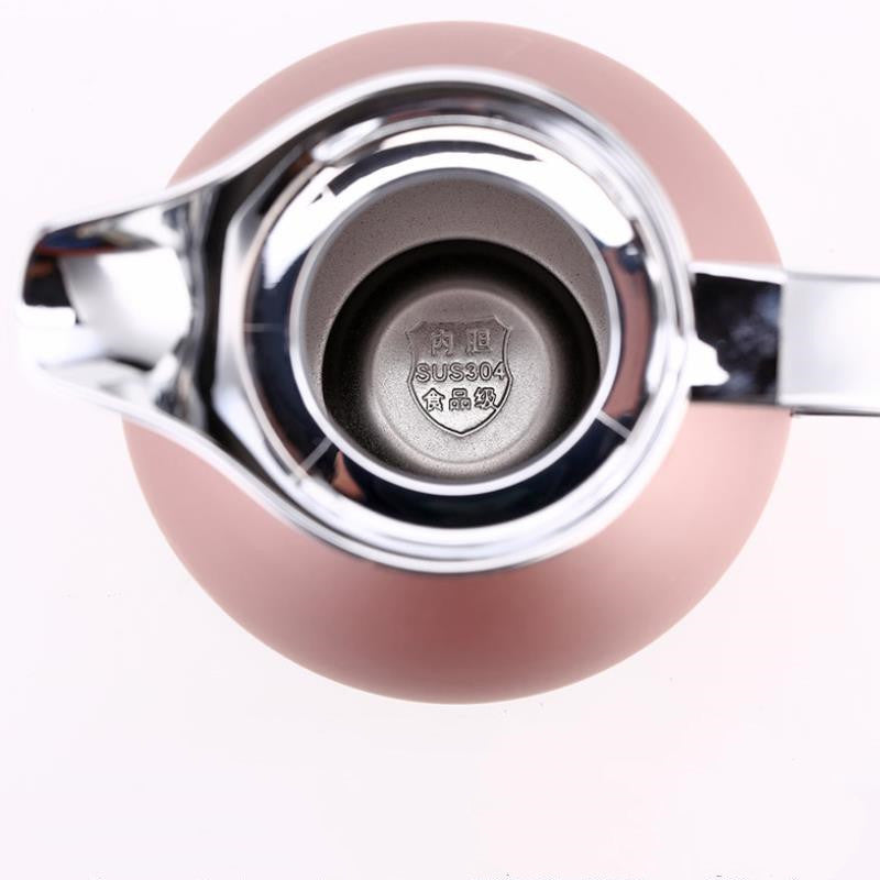 Thermos pot boiling water thermos 304 stainless steel European style insulation pot