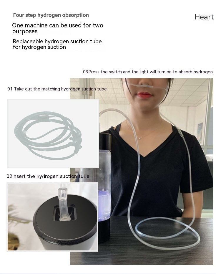 Hydrogen And Oxygen Separation Hydrogenrich Water Cup