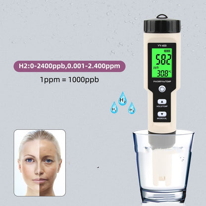 Hydrogen Rich Water Detection Pen 4-in-1